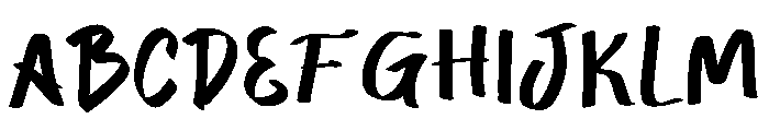 Snowy Giggles Font UPPERCASE