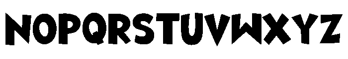 Snowy Grinch Regular Font UPPERCASE