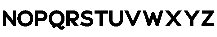 Snuggery Black Font UPPERCASE