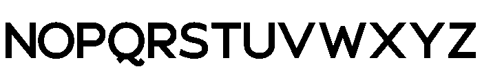 Snuggery Bold Font UPPERCASE