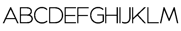 Snuggery Light Font UPPERCASE