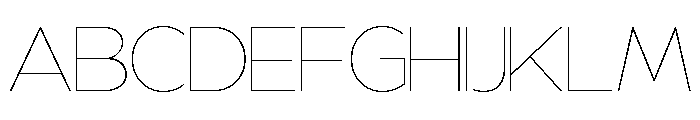 Snuggery Thin Font UPPERCASE