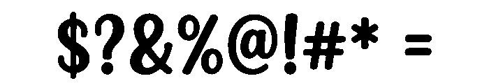 Snuggle Bunny Font OTHER CHARS