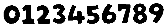 Snuggle Cat Display Font OTHER CHARS