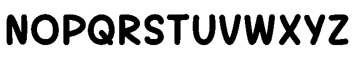 Snuggle Script Font UPPERCASE