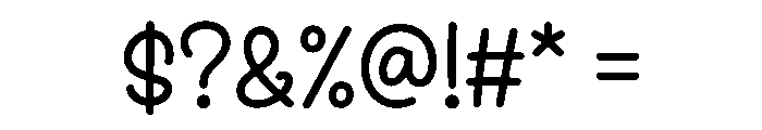 Snuggly Font OTHER CHARS