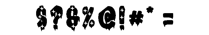 snackey Font OTHER CHARS