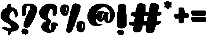 SNACKY MEOW otf (400) Font OTHER CHARS