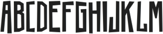 SNAFU Regular otf (400) Font UPPERCASE