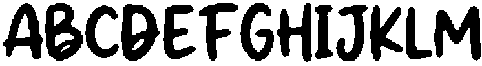 SNIGLE Regular otf (400) Font UPPERCASE