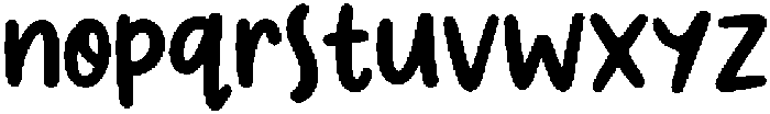 SNIGLE Regular otf (400) Font LOWERCASE