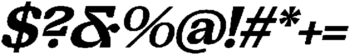 Snack Rush Italic otf (400) Font OTHER CHARS