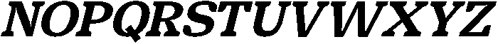 Snack Rush Italic otf (400) Font UPPERCASE