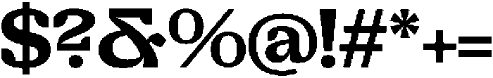 Snack Rush otf (400) Font OTHER CHARS