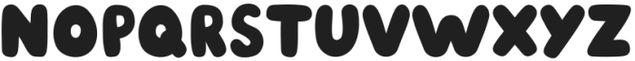 Snacktime Regular otf (400) Font UPPERCASE