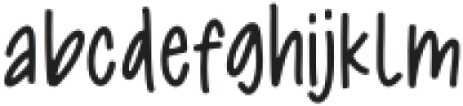 Snakeshadow otf (400) Font LOWERCASE