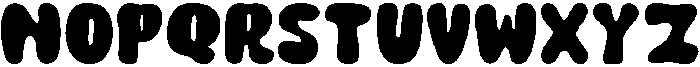 Snakger Regular otf (400) Font UPPERCASE