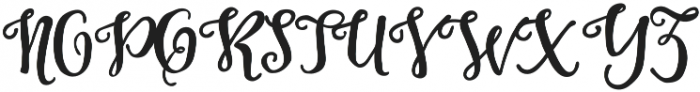 Snatchy otf (400) Font UPPERCASE