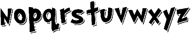 Sneaky Green Regular otf (400) Font LOWERCASE