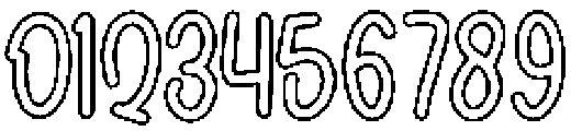 Snipping Cookies Regular otf (400) Font OTHER CHARS