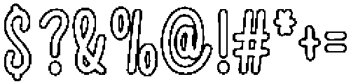 Snipping Cookies Regular otf (400) Font OTHER CHARS