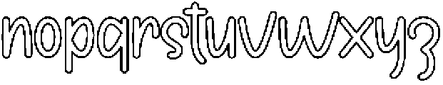 Snipping Cookies Regular otf (400) Font LOWERCASE