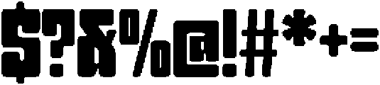 Snovyn Bold otf (700) Font OTHER CHARS
