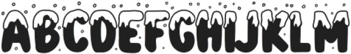 Snow Bomb Regular otf (400) Font LOWERCASE