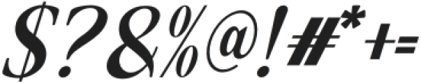 Snow Flakes Italic otf (400) Font OTHER CHARS