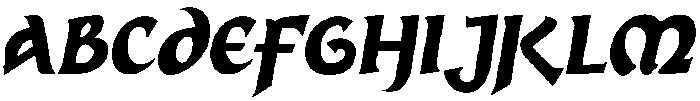 Snow Flow otf (400) Font UPPERCASE