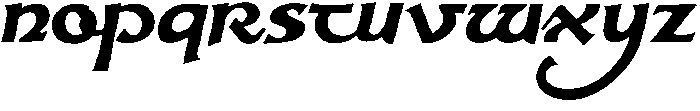 Snow Flow otf (400) Font LOWERCASE