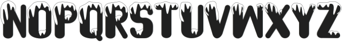 Snow Play otf (400) Font UPPERCASE