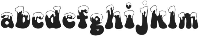 Snow drip Regular otf (400) FONT