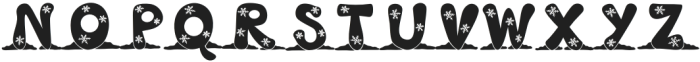 Snow font Regular otf (400) Font UPPERCASE