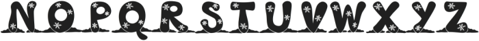 Snow font Regular ttf (400) Font UPPERCASE