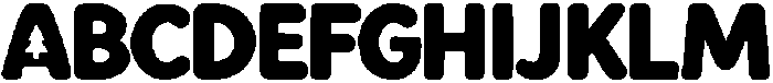 SnowBubbles otf (400) Font UPPERCASE