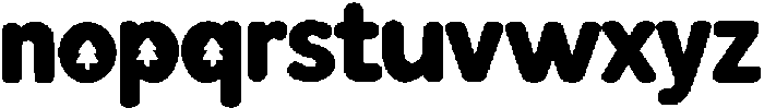 SnowBubbles otf (400) Font LOWERCASE