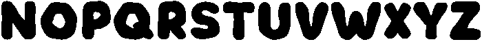 Snowball Regular otf (400) Font UPPERCASE