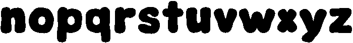Snowball Regular otf (400) Font LOWERCASE