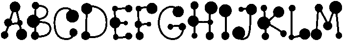 Snowball Regular otf (400) Font UPPERCASE