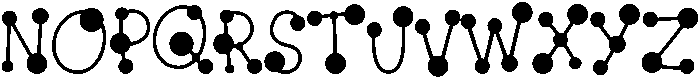 Snowball Regular otf (400) Font UPPERCASE