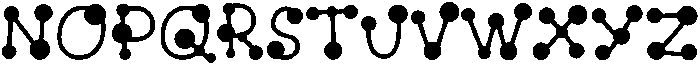 Snowball Regular otf (400) Font LOWERCASE