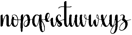 Snowflake Regular otf (400) Font LOWERCASE