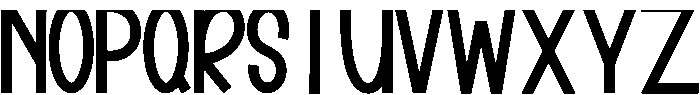 Snowflake Regular otf (400) Font UPPERCASE