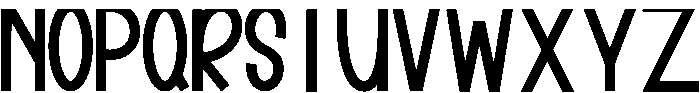 Snowflake Regular otf (400) Font LOWERCASE