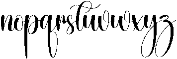 Snowflake Regular otf (400) Font LOWERCASE