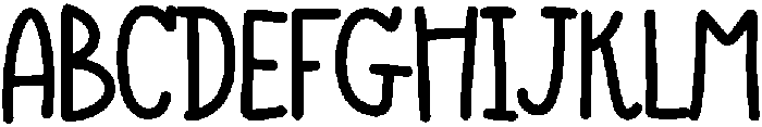 Snowflake Regular otf (400) Font UPPERCASE
