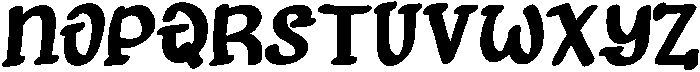 Snowhite Grace Regular otf (400) Font UPPERCASE