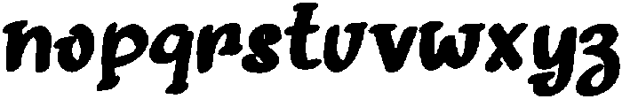 Snowhite Grace Regular otf (400) Font LOWERCASE
