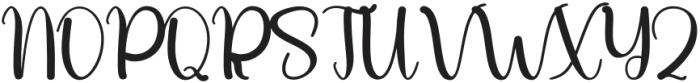 Snowhite Regular otf (400) Font UPPERCASE